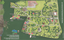 Lageplan Kurpark Levico